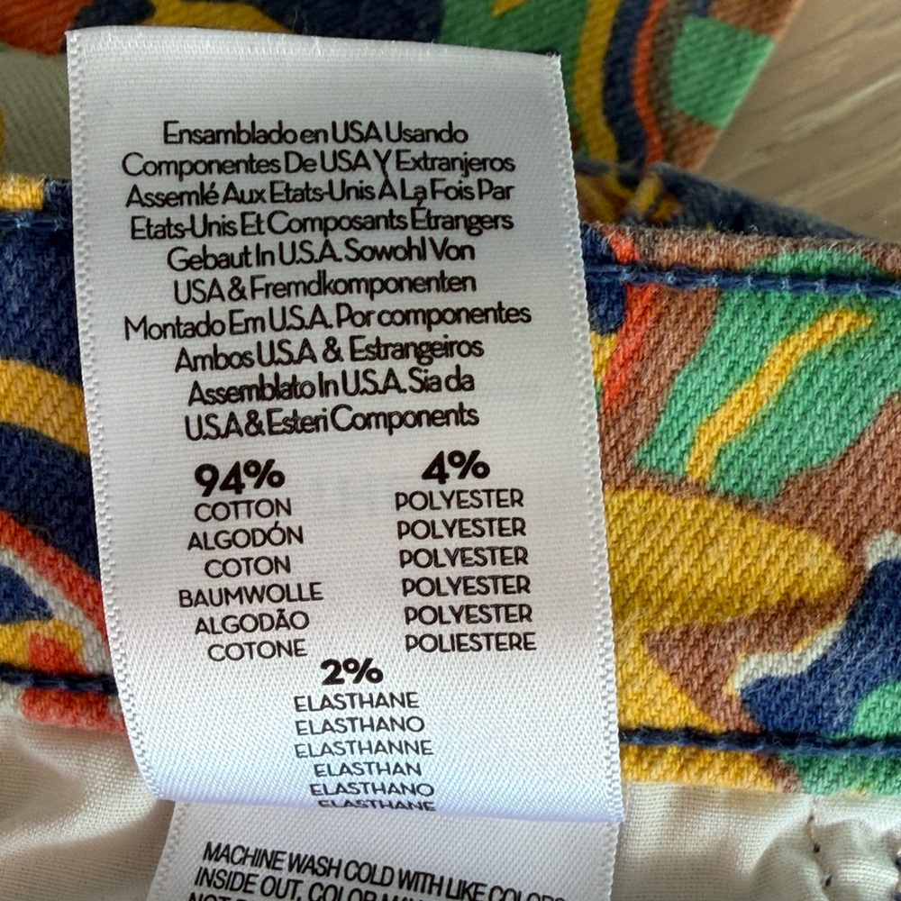 Mother Cosmic Bloom Insider Flood Women's Jeans - Picture 7 of 10